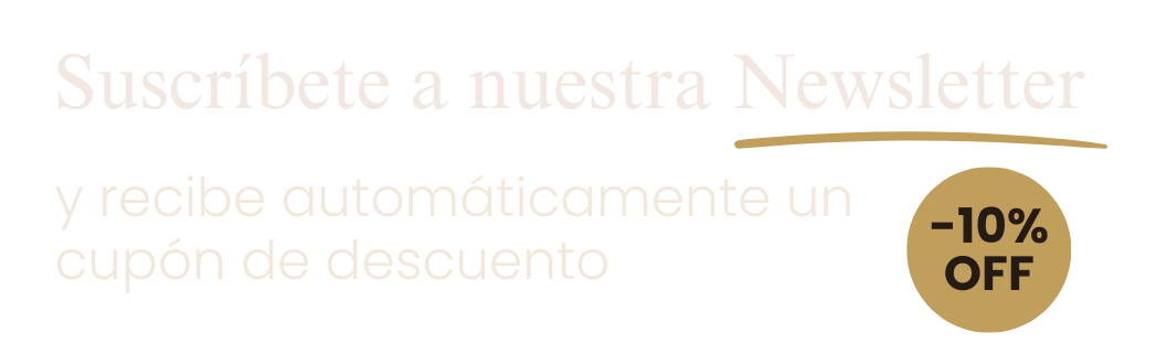 Suscríbete a nuestra newsletter y consigue un 10% de descuento.