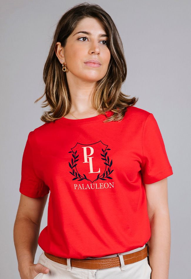 Camiseta roja mujer Seraphis