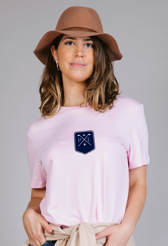 Camiseta rosa mujer Sage