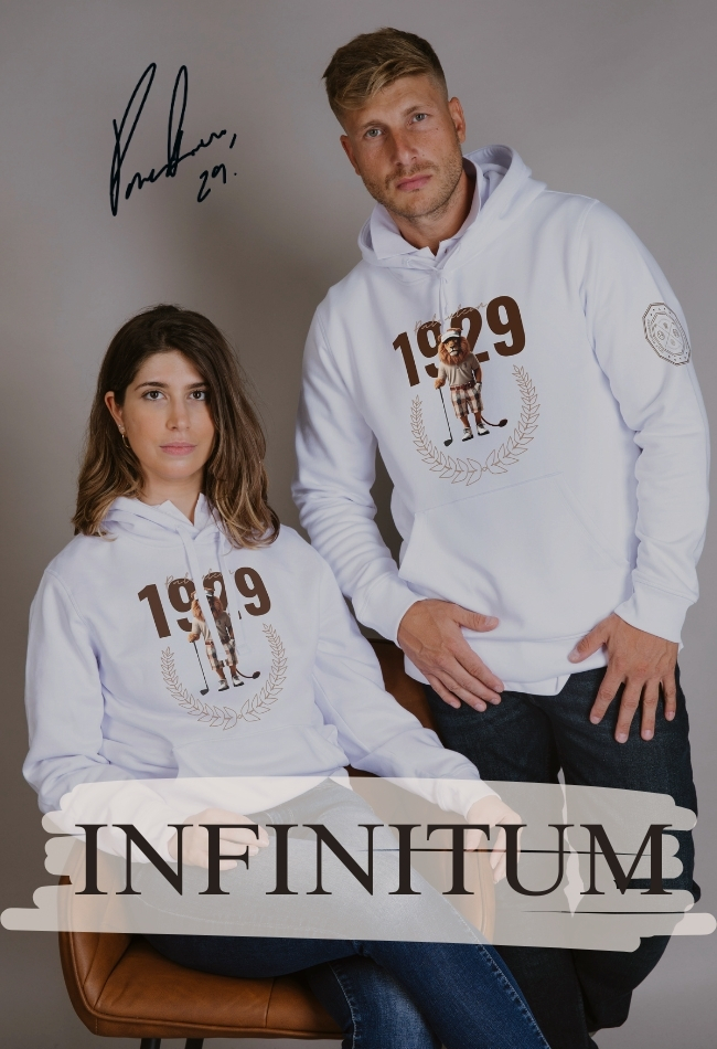 Sudadera exclusiva edición limitada para hombre y mujer cápsula Infinitum