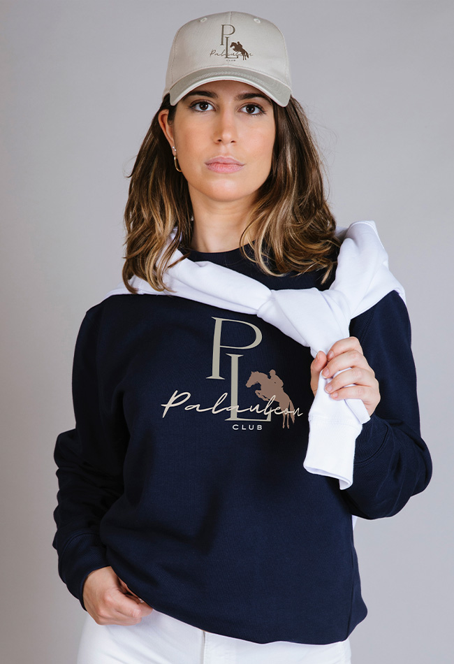 Sudadera para mujer en color azul marino HPL