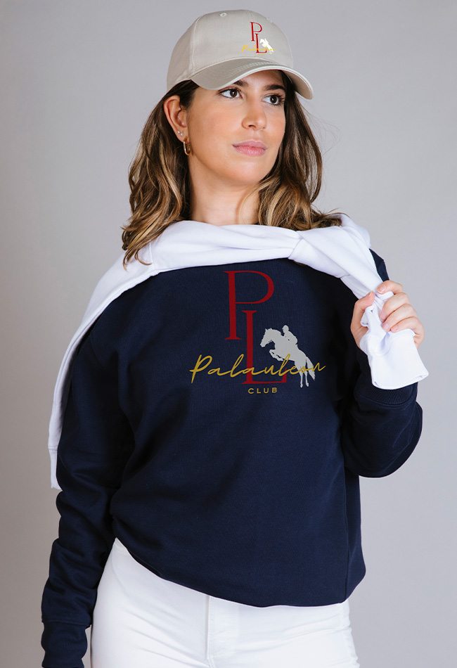 Sudadera para mujer en color azul marino Rider