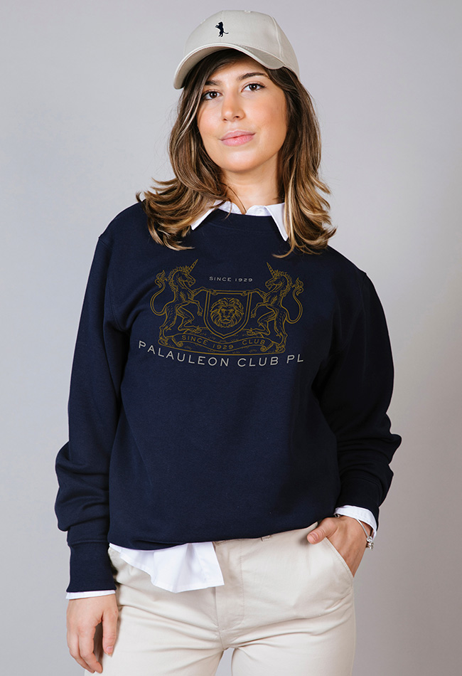 Sudadera para mujer en color azul marino Since 1929