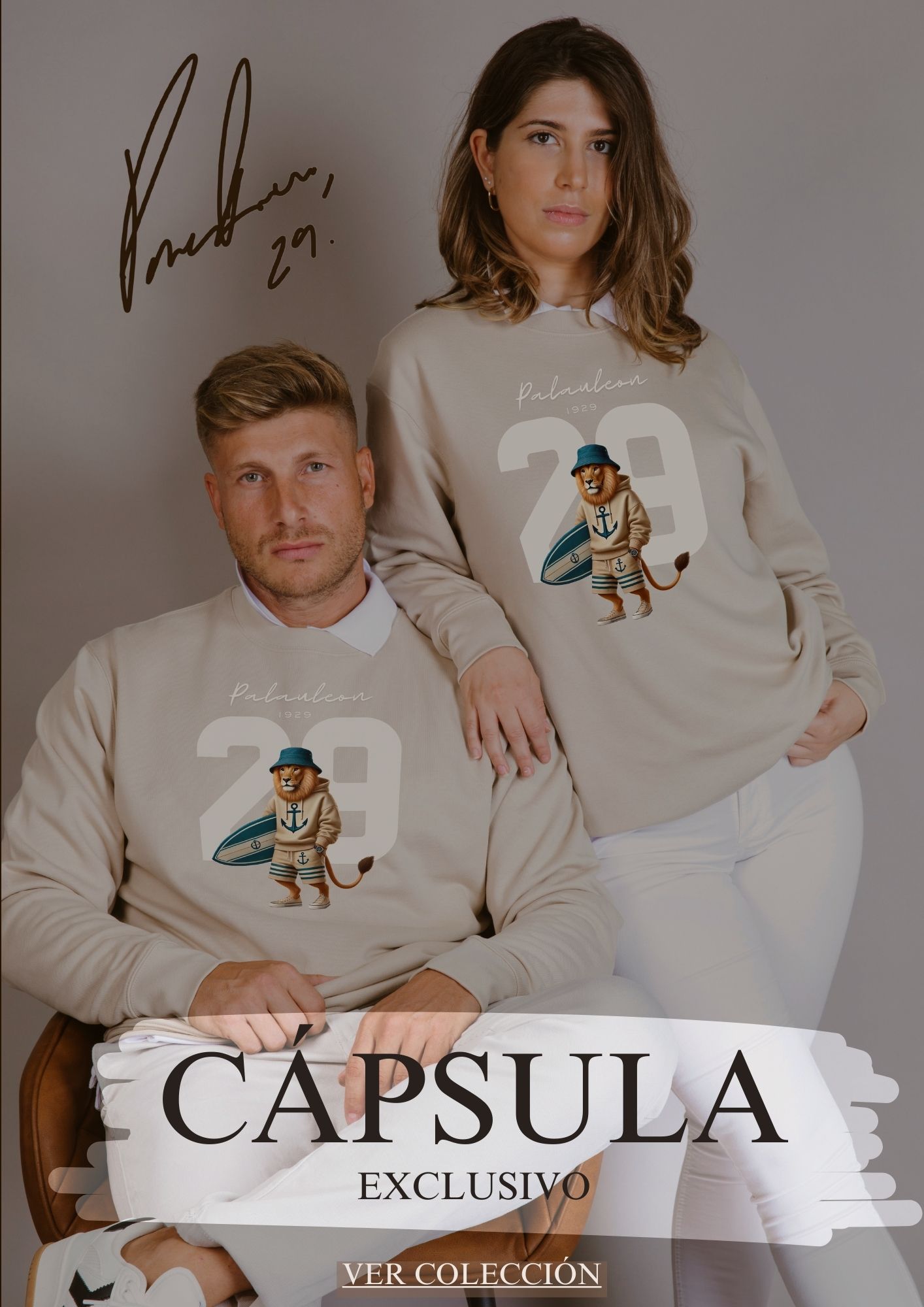 Sudaderas exclusivas para hombre y mujer PalauLeon