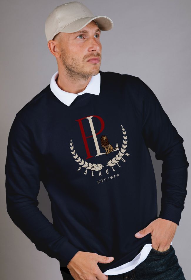 Sudadera Collek para hombre en color azul marino nueva colección PalauLeon. Compra ahora con Envío gratis.